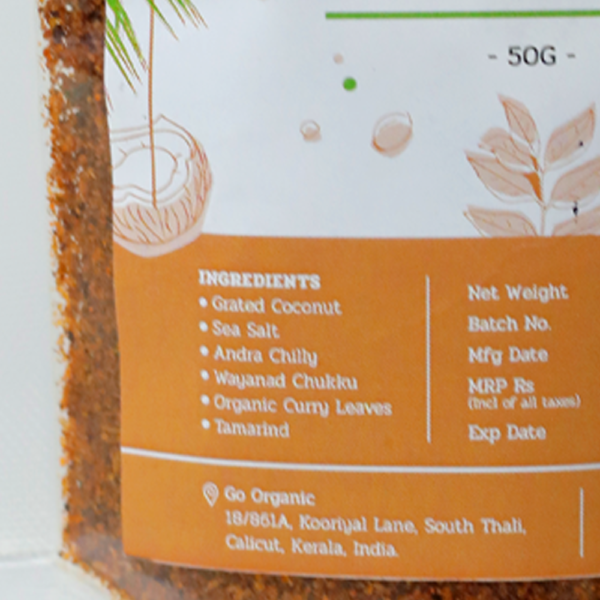 Coconut Chammanthi Powder detail view